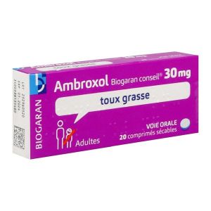 Ambroxol Biogaran Conseil 30 Mg Comprime Secable B/20