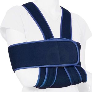 Sm Ortho Bandage Immobilisation Epaule Bleu Marine Grand Taille Bt 1