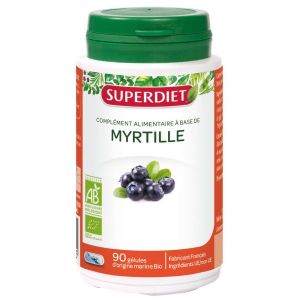 Superdiet Myrtille Bio - 90 gélules