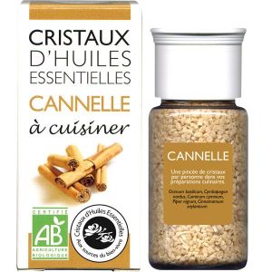 Aromandise Cristaux d'huiles essentielles Cannelle BIO - flacon de 10 g