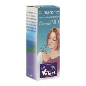 CLIMAROME VOIES RESPIRATOIRES DOCTEUR VALNET Solution désinfectante des voies respiratoires, vapo 15 ml
