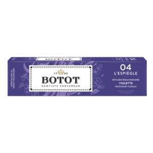 BOTOT L'ESPIEGLE 04 PATE DENTIFRICE PARFUMEE Pâte dentifrice parfumée à la violette (violet), tube 25 ml