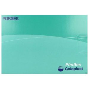 PENILEX FREEDOM SILICONE SPECIAL Etui pénien autoadhésif avec joint de fixation intégré, Spécial pénis rétracté, diamètre 25 mm (ref. PA7025), bt 30