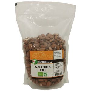 Fructivia Amandes décortiquées BIO - pot 125 g