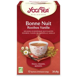 Yogi Tea Bonne nuit Rooibos vanille BIO - 17 infusettes