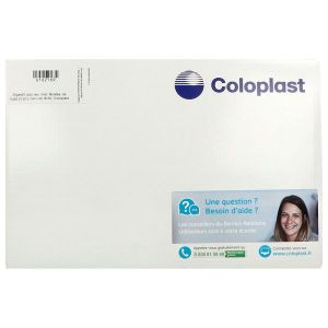 SENSURA FLEX POCHE FERMEE XXL Poche XXL fermée, système 2 pièces, à couplage adhésif, opaque, diamètre de l'anneau 90 mm, bt 30