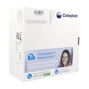 SENSURA CLICK SUPPORT STANDARD XPRO Support porte-poche souple, système 2 pièces, diamètre de l'anneau 70 mm (ref. 100450), bt 10