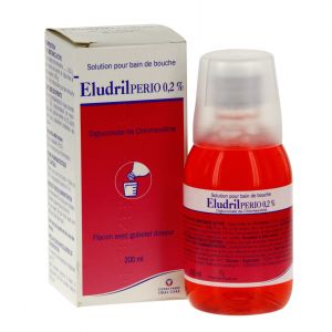 Eludrilperio 0,2% (Chlorhexidine) Solution Pour Bain De Bouche 200 Ml En Flacon