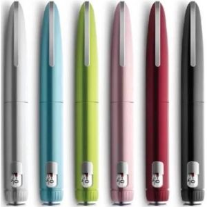 Plus Prevention Humapen Savvio Stylo Injecteur Avec Aiguilles A Cartouche Prerempts Rouge 1