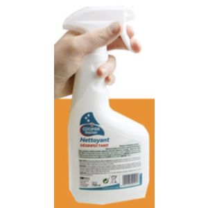 Spray nettoyant désinfectant, EN 14476 - COOPERBacter