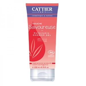 Cattier - Gel douche sans sulfates - Douche savoureuse BIO - tube 200 ml