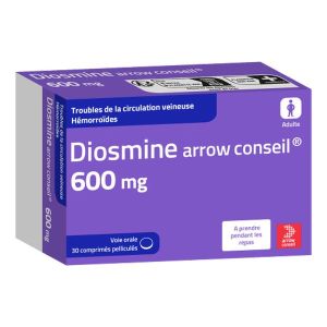DIOSMINE QUIVER 600 mg comprime pellicule B/30