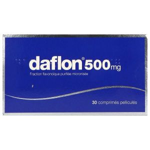DAFLON 500 MG COMPRIME PELLICULE B/30