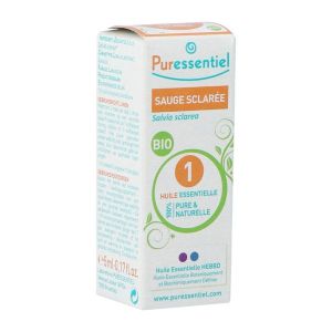 Puressentiel Huile Essentielle Sauge Sclaree Bio Liquide Flacon 5 Ml 1
