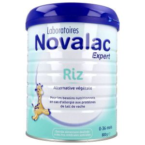 NOVALAC RIZ 0-36 MOIS 800G N F
