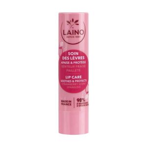 Laino Soin Des Levres - Nouvelles Formules Naturelles Baume Stick 4 G Fraise 1
