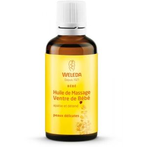 Weleda Huile de Massage Ventre de Bébé - 50 ml