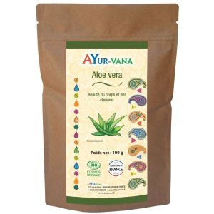Ayur-vana Poudre d'Aloe vera BIO - 100 g