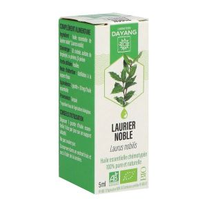 DAYANG HUILE ESSENTIELLE BIO Huile essentielle, complément alimentaire à base de laurier noble HECT, fl 5 ml