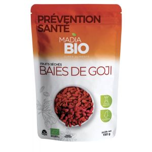 Madia Bio Fruits séchés Baies de Goji BIO - sachet 150 g
