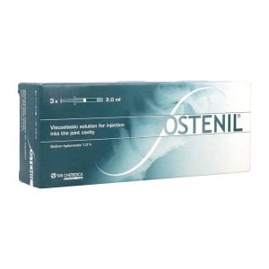 OSTENIL SERINGUES PREREMPLIES 20MG/2ML DE HYALURONATE DE SODIUM 3