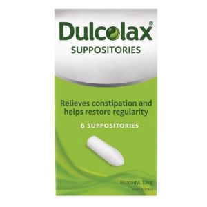 DULCOLAX 10 MG SUPPOSITOIRE B/6