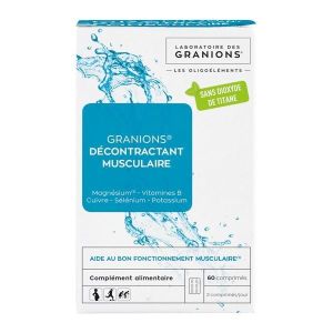 Granions Décontractant musculaire - 60 comprimés