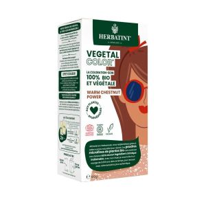 Herbatint Vegetal Color Warm chestnut power - 100 g