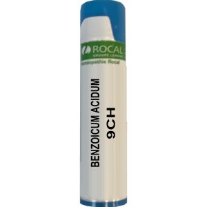 Benzoicum acidum 9ch dose 1g rocal