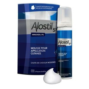 Alostil 5 % Mousse Pour Application Cutanee En Flacon Pressurise B/3