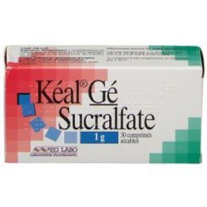 KEAL 1 g (sucralfate) comprimés sécables B/30