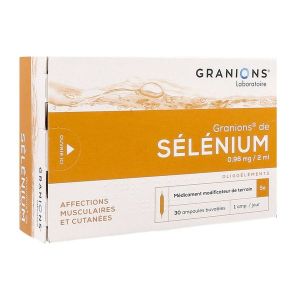 Granions De Selenium 0,96 Mg/2 Ml Suspension Buvable B/30