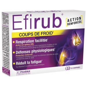 Efirub - boîte de 30 comprimés