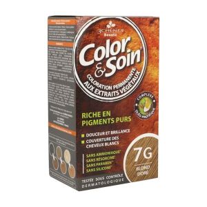 3 Chenes Color & Soin 7 G - Blond doré - 135 ml