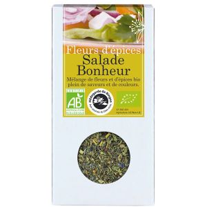 Aromandise Fleurs d'épices Salade Bonheur BIO - boîte de 20 g