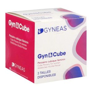 GYNEAS PESSAIRE GYN ET CUBE Pessaire cubique hypoallergénique, standard (ref. 47289), unité