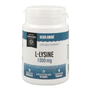 Dayang L-lysine 1 000 mg - 60 gélules