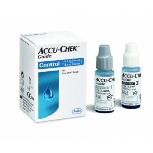 Accu-Chek Guide Solution De Controle Pour Bandelettes Reactives 2,5 Ml 2