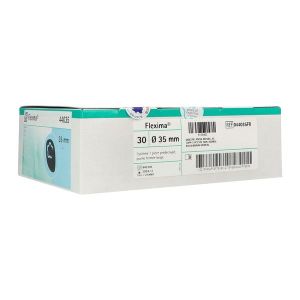 FLEXIMA Poche fermée système 1 pièce, avec filtre intégré, prédécoupée, opaque, diamètre 35 mm (ref. 044035FR), bt 30