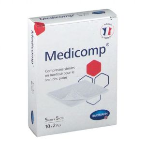 Medicomp Sterile Non Tissee 5Cm*5Cm Compresse 20