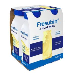 FRESUBIN 2 KCAL DRINK MAX AROMES SUCRES Denrée alimentaire destinée à des fins médicales spéciales, vanille, 300 ml x 4