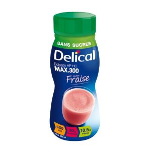 Delical Max 300 Sans Sucres Saveur Fraise Liquide Bouteille Ml 4