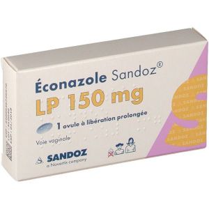 Econazole Sandoz Lp 150 Mg Ovule A Liberation Prolongee