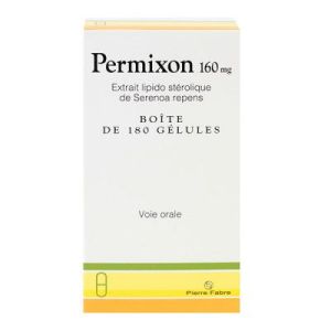 Permixon 160 Mg (Extrait Lipido Sterolique De Serenoa Repens) Gelules Sous Plaquettes Thermoformees B/180