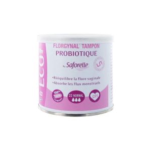 FLORGYNAL TAMPON PROBIOTIQUE NORMAL BOITE DE 22