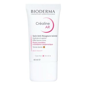 Bioderma crealine ar creme teintee anti-rougeurs dore 40ml