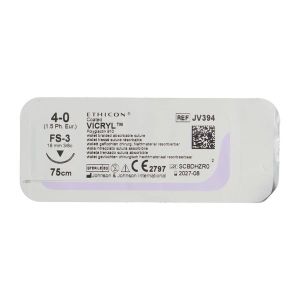 VICRYL 1,5 16MM 3/8 TRI JV0394