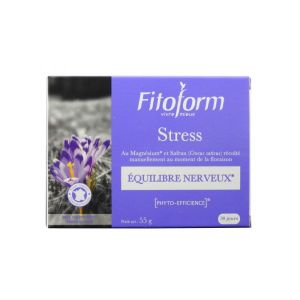 Fitoform Stress, Basilic et magnésium marin - 60 comprimés