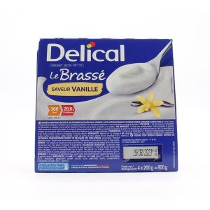 Delical Le Brasse Saveur Vanille Dessert Pot 200 G 4