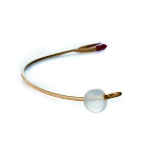 Folatex® - Boîte de 1 sonde foley femme droite cylindrique, ballonnet 15ml, valve luer - CH14  Référence: HF3114